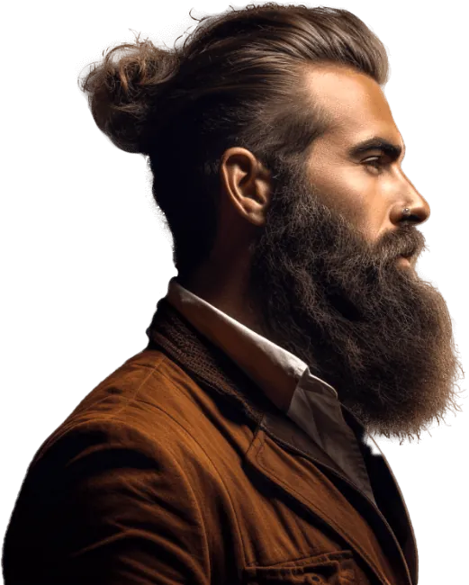Long & wild beard
