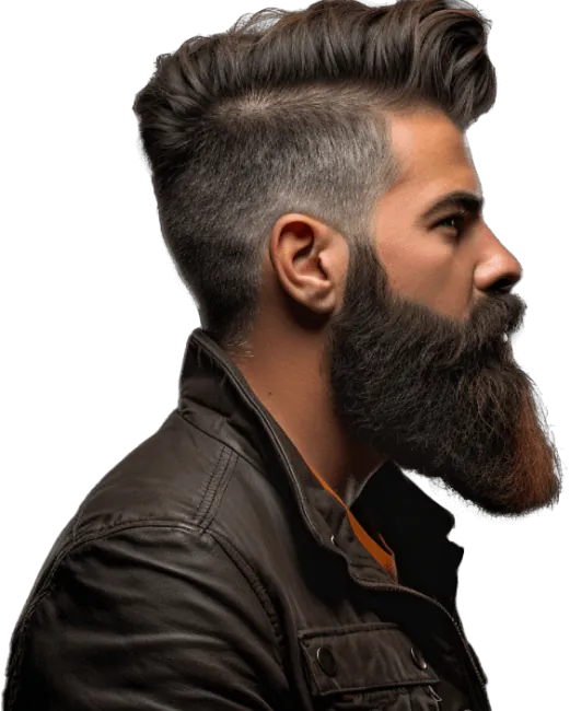 Full & thick beard