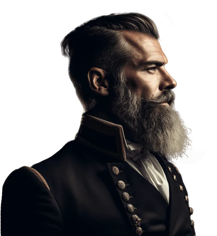 Distinguished beard