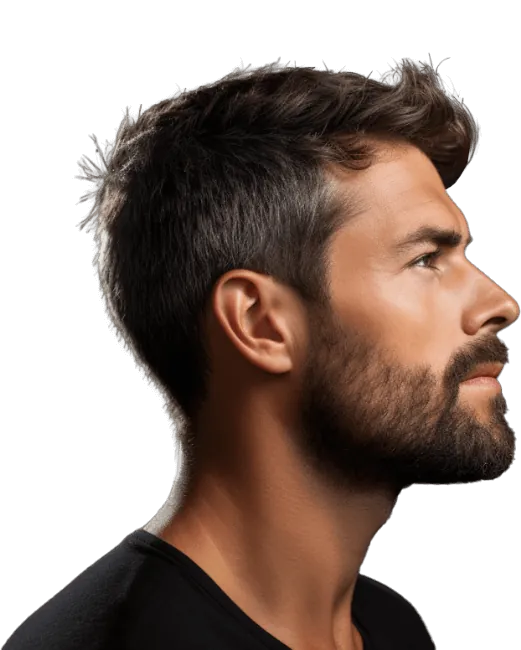 Stubble beard