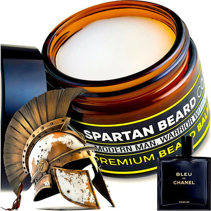 Beard Balm, Premium Organic 80g - 𝗦𝗣𝗔𝗥𝗧𝗔𝗡 𝗕𝗘𝗔𝗥𝗗 𝗖𝗢™