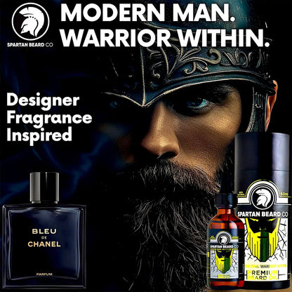 Beard Oil, Premium Organic 60ml – 𝗦𝗣𝗔𝗥𝗧𝗔𝗡 𝗕𝗘𝗔𝗥𝗗 𝗖𝗢™