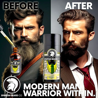 Beard Oil, Premium Organic 60ml – 𝗦𝗣𝗔𝗥𝗧𝗔𝗡 𝗕𝗘𝗔𝗥𝗗 𝗖𝗢™
