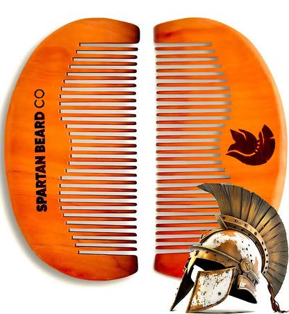 Beard Comb, Wooden Pocket – 𝗦𝗣𝗔𝗥𝗧𝗔𝗡 𝗕𝗘𝗔𝗥𝗗 𝗖𝗢™